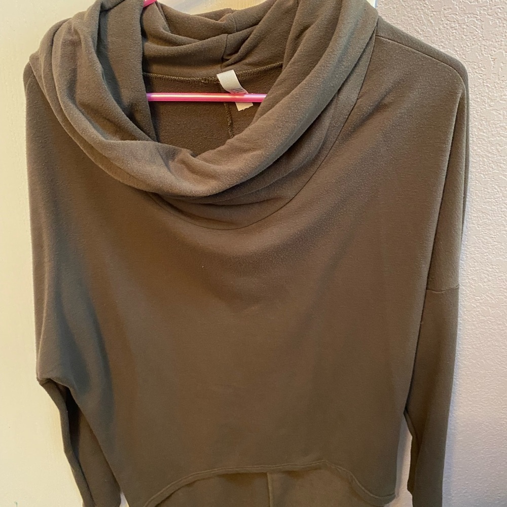 Cowl neck sweater